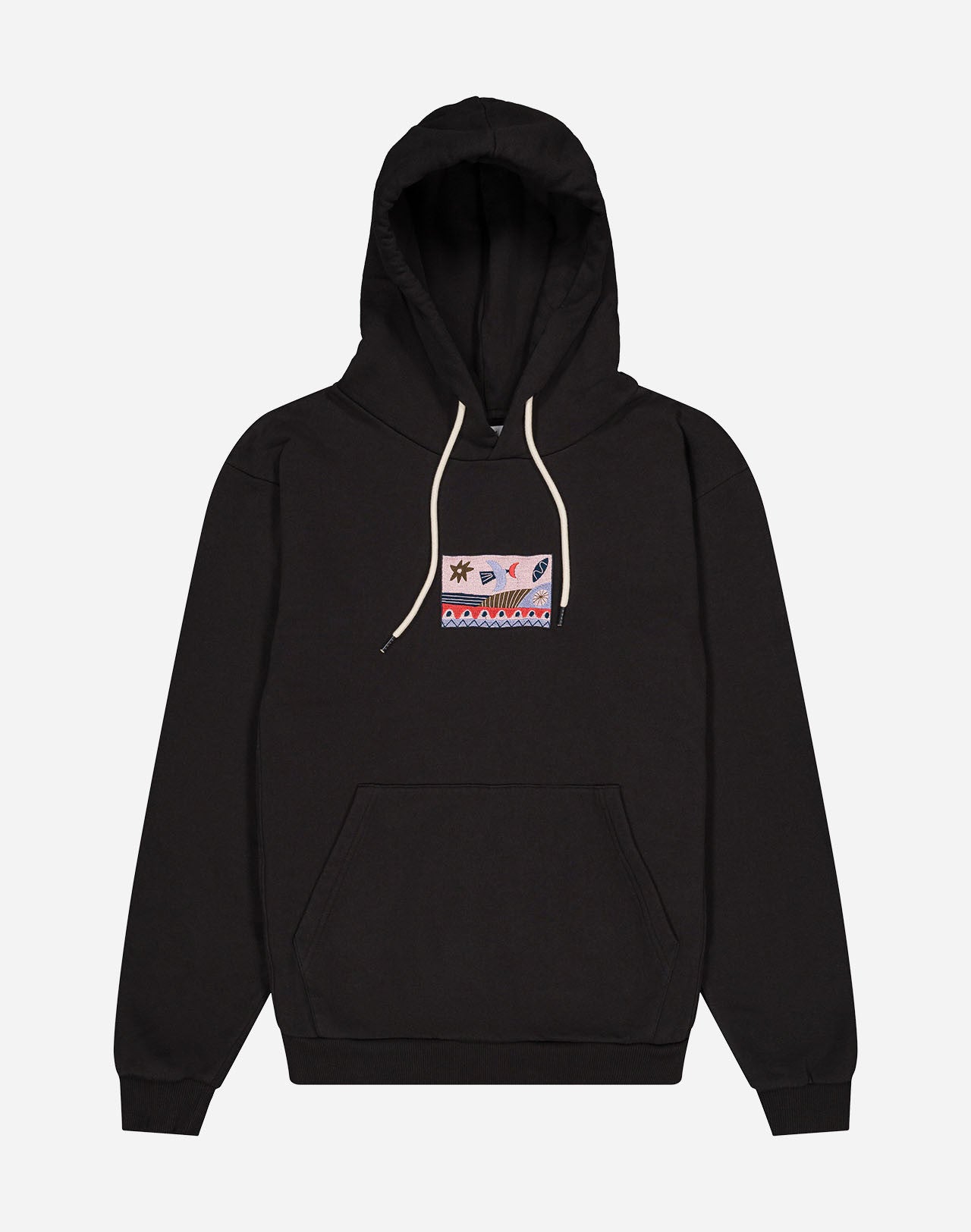 Hoodie Hood seascape noir carbone