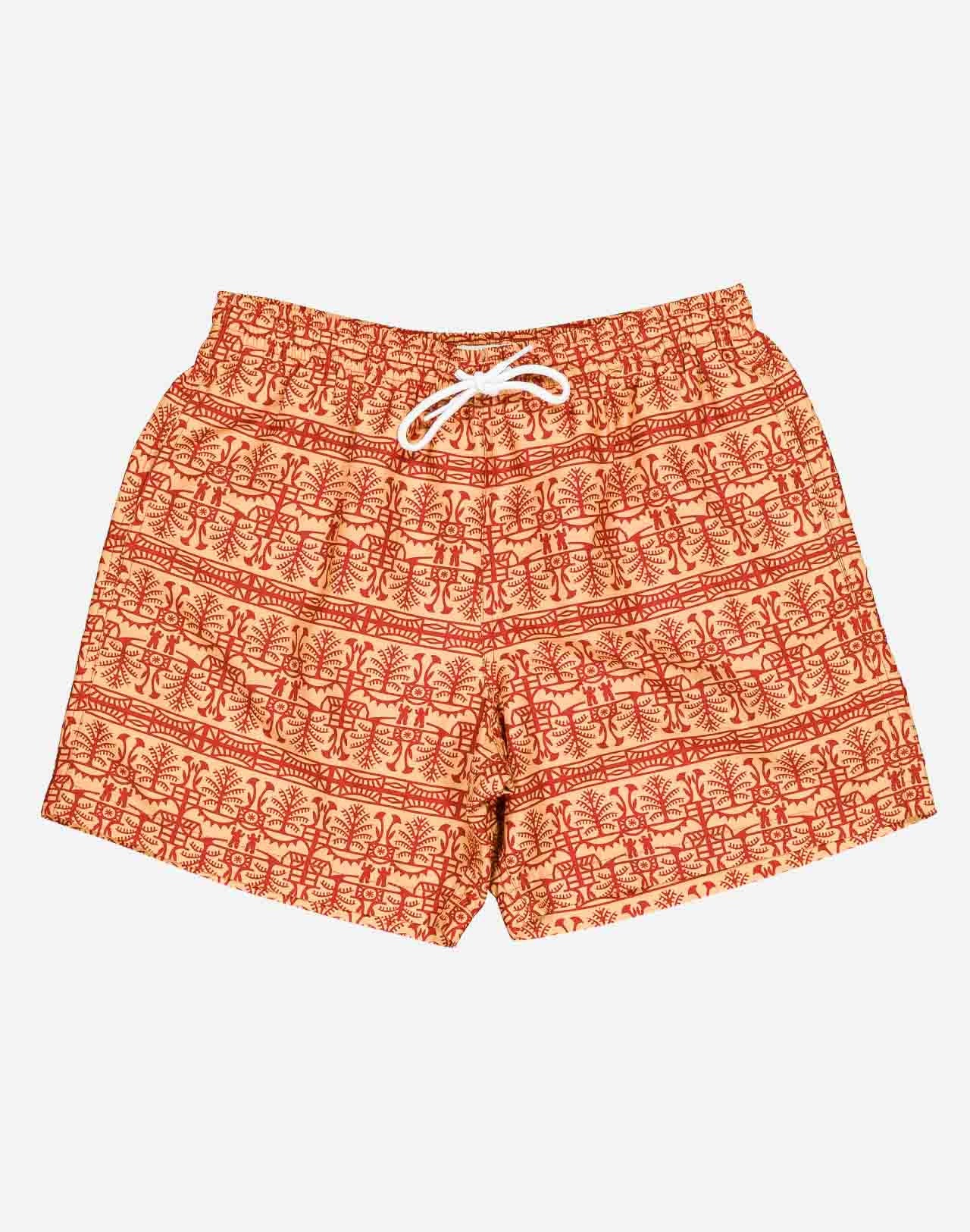 Short de bain Bumba ocre