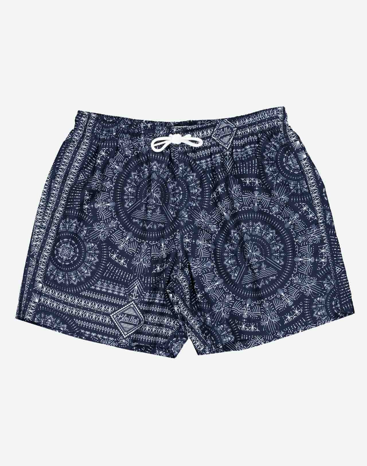 Short de bain Kendari bleu nuit