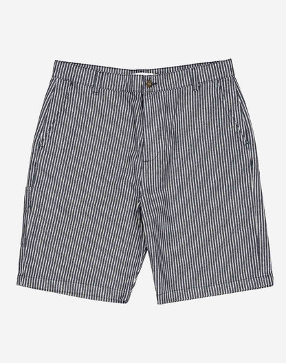Short Diy denim rayé