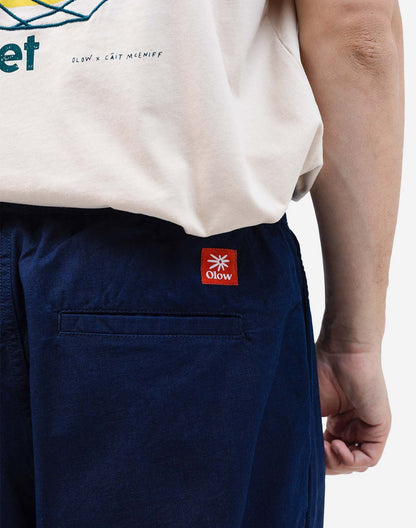 Short Handa denim bleu