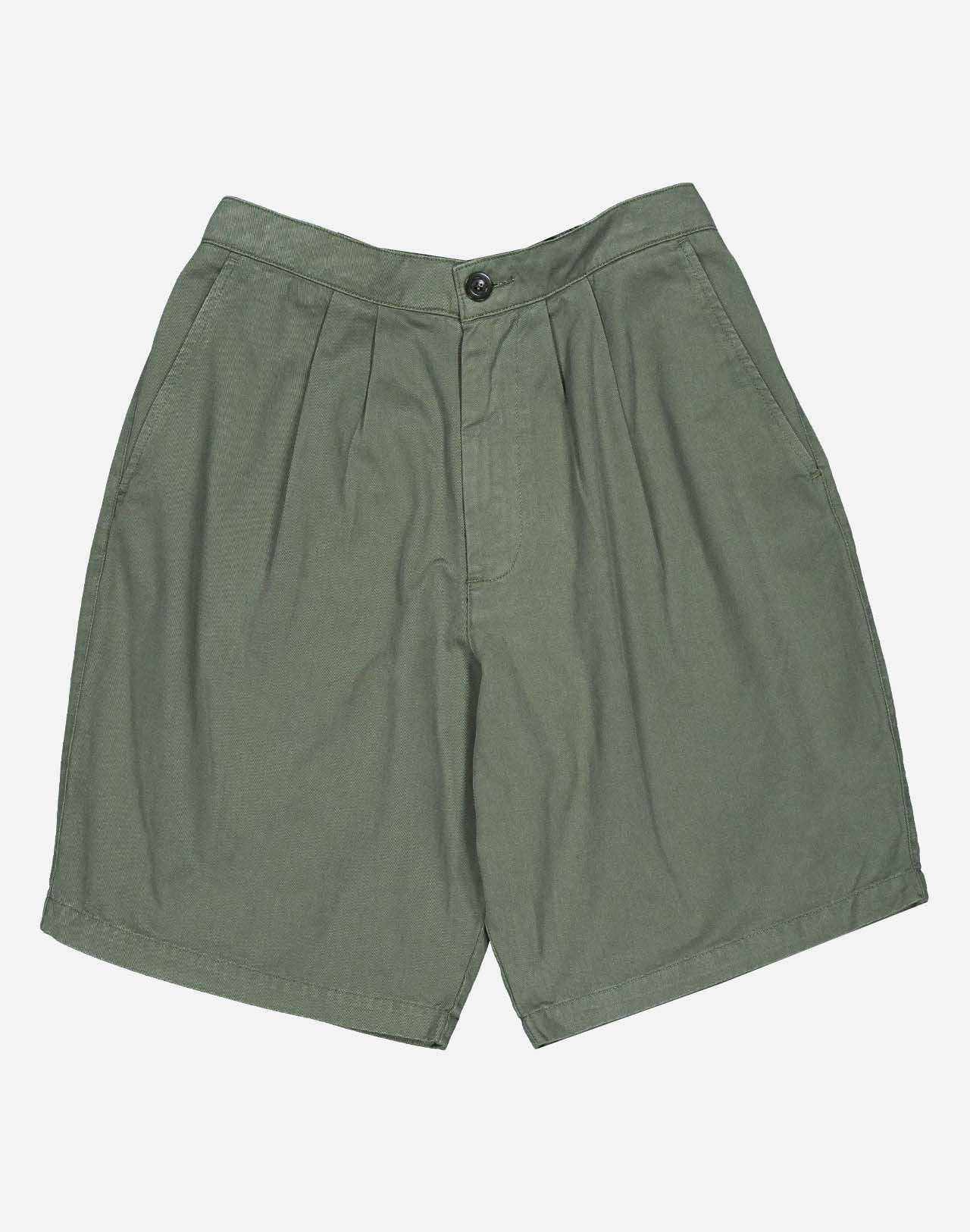 Short Handa vert olive SS26