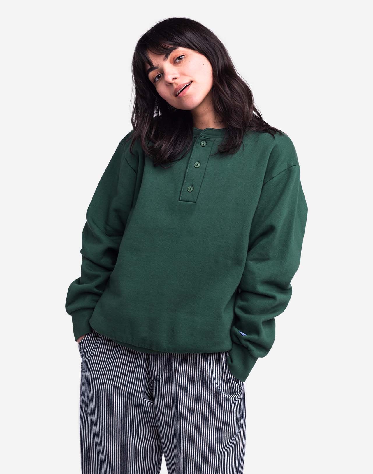 Sweat Bally vert forêt