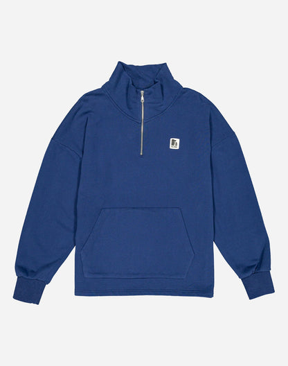 Sweat Bernex bleu outremer