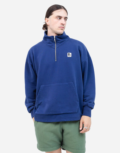 Sweat Bernex bleu outremer