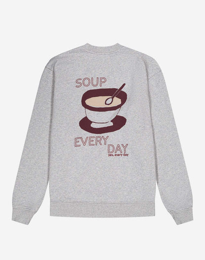 Sweat Good soup gris chiné
