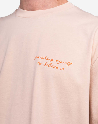 T-shirt ample Étrille crème