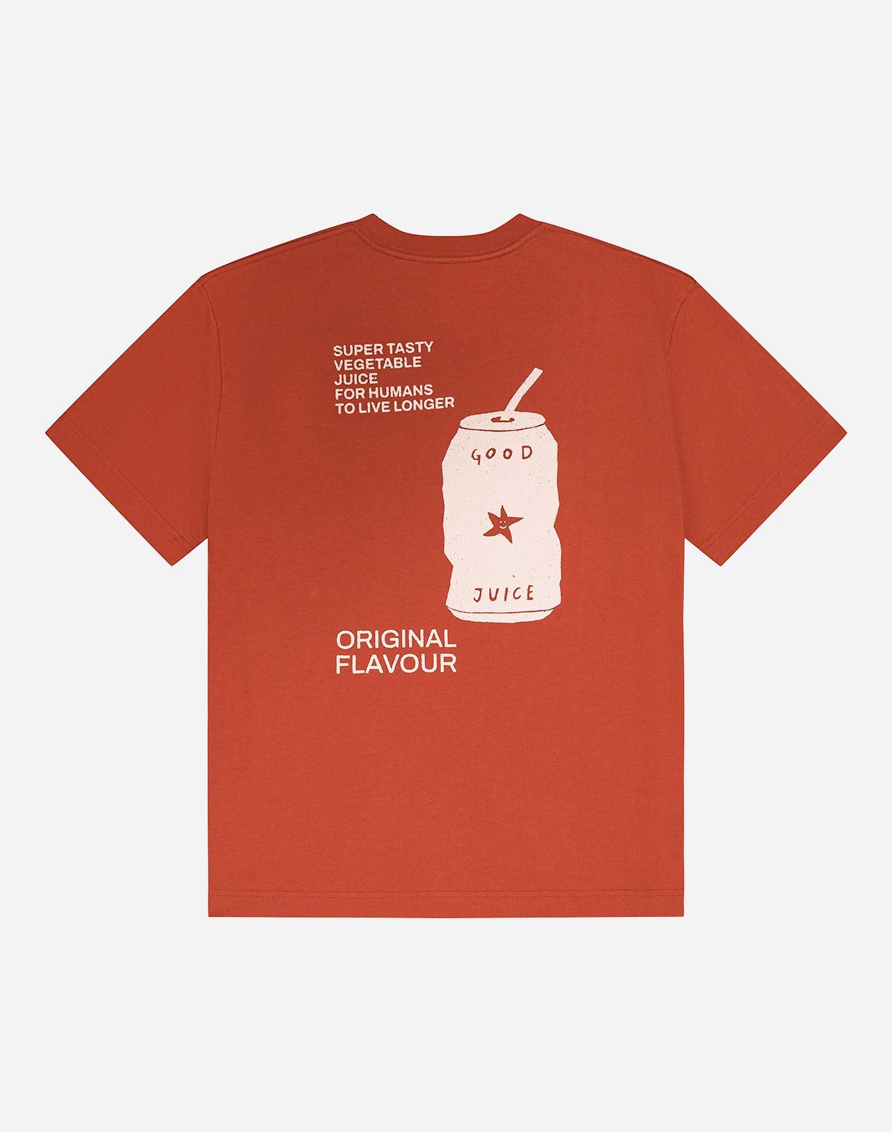 T-shirt ample Flavour rouille