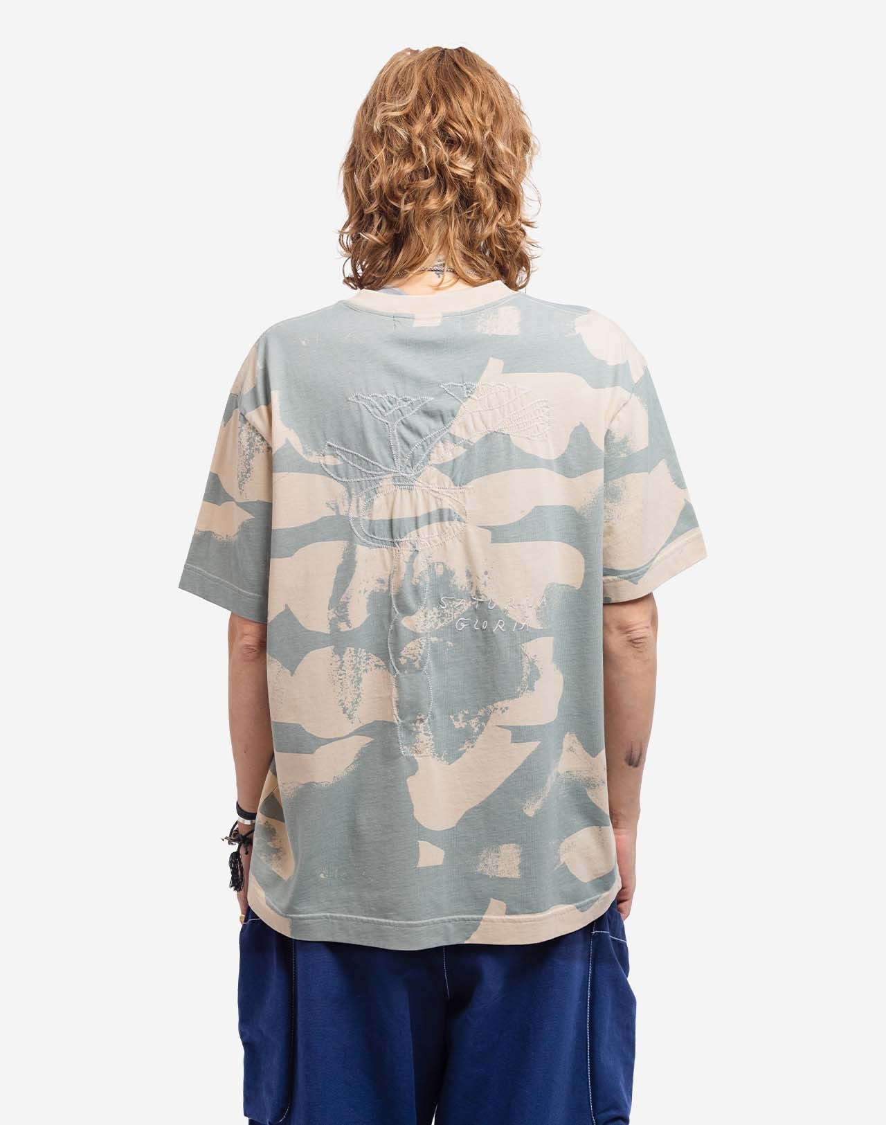 T-shirt ample Gloria bicolore