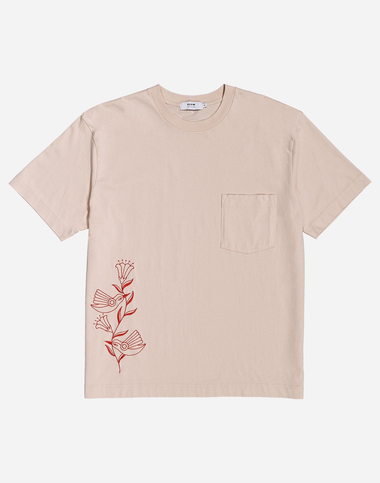 T-shirt ample Hummingbirds crème