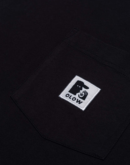 T-shirt ample Japo noir carbone