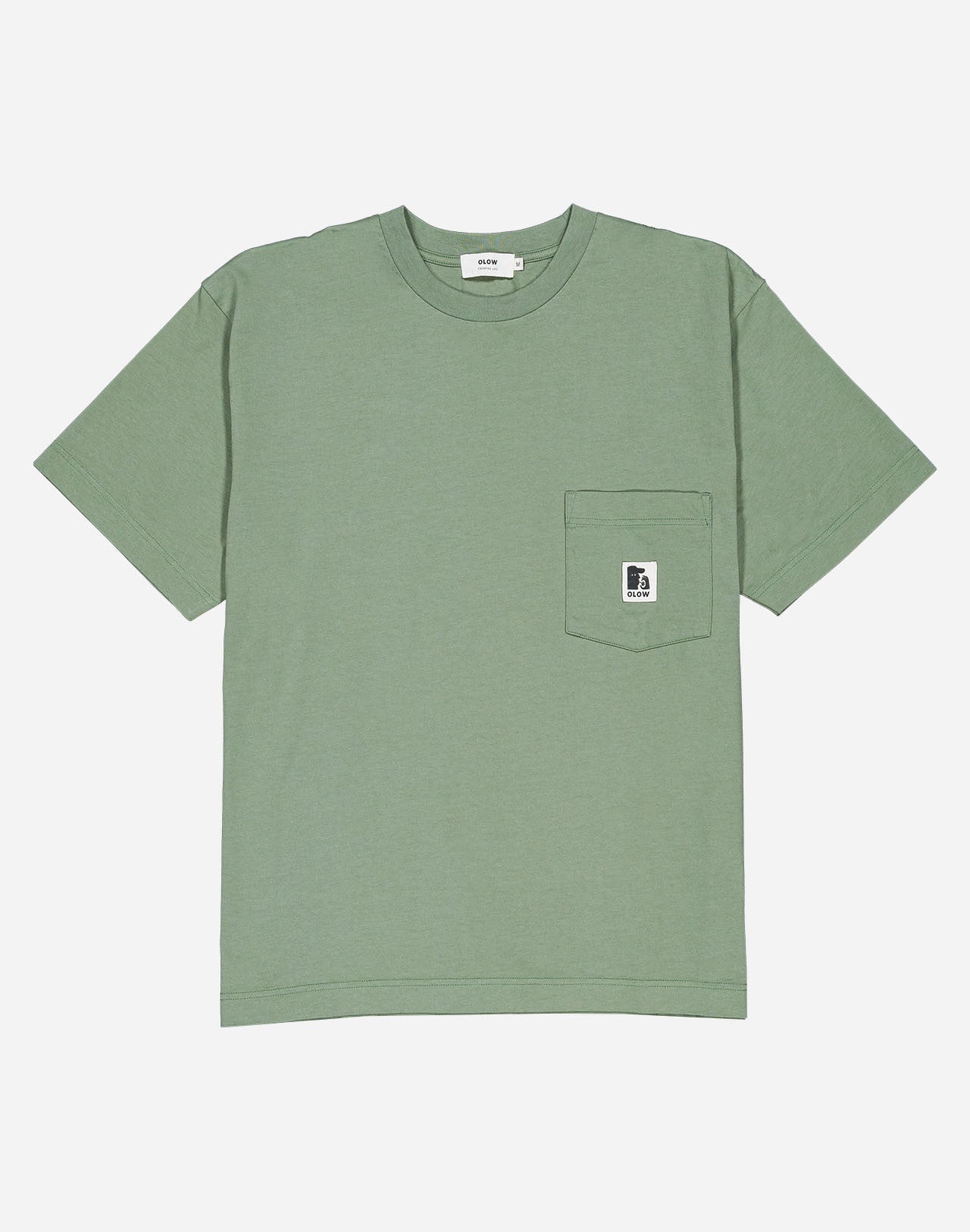 Tshirt ample Japo vert sauge