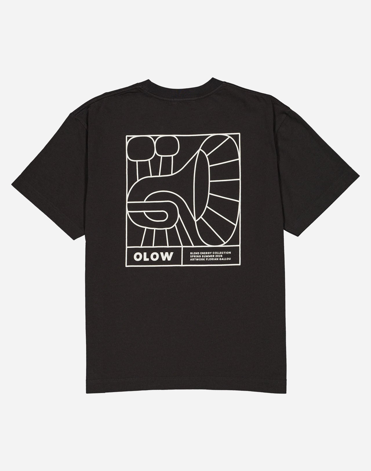 Tshirt ample Jazzy noir carbone