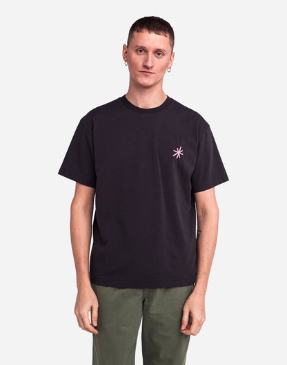 T-shirt ample Méridional noir carbone