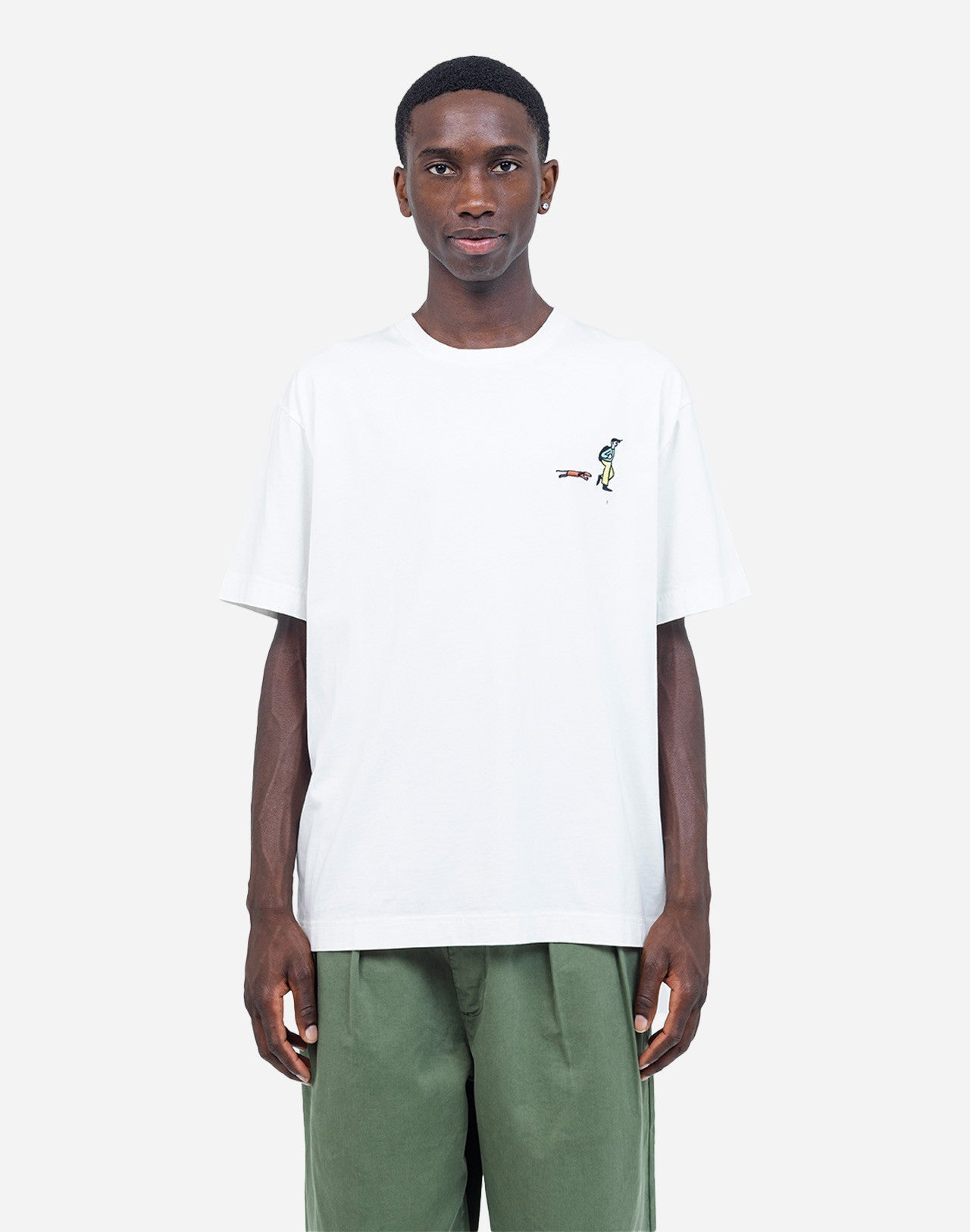 Tshirt ample Neighbourhood écru