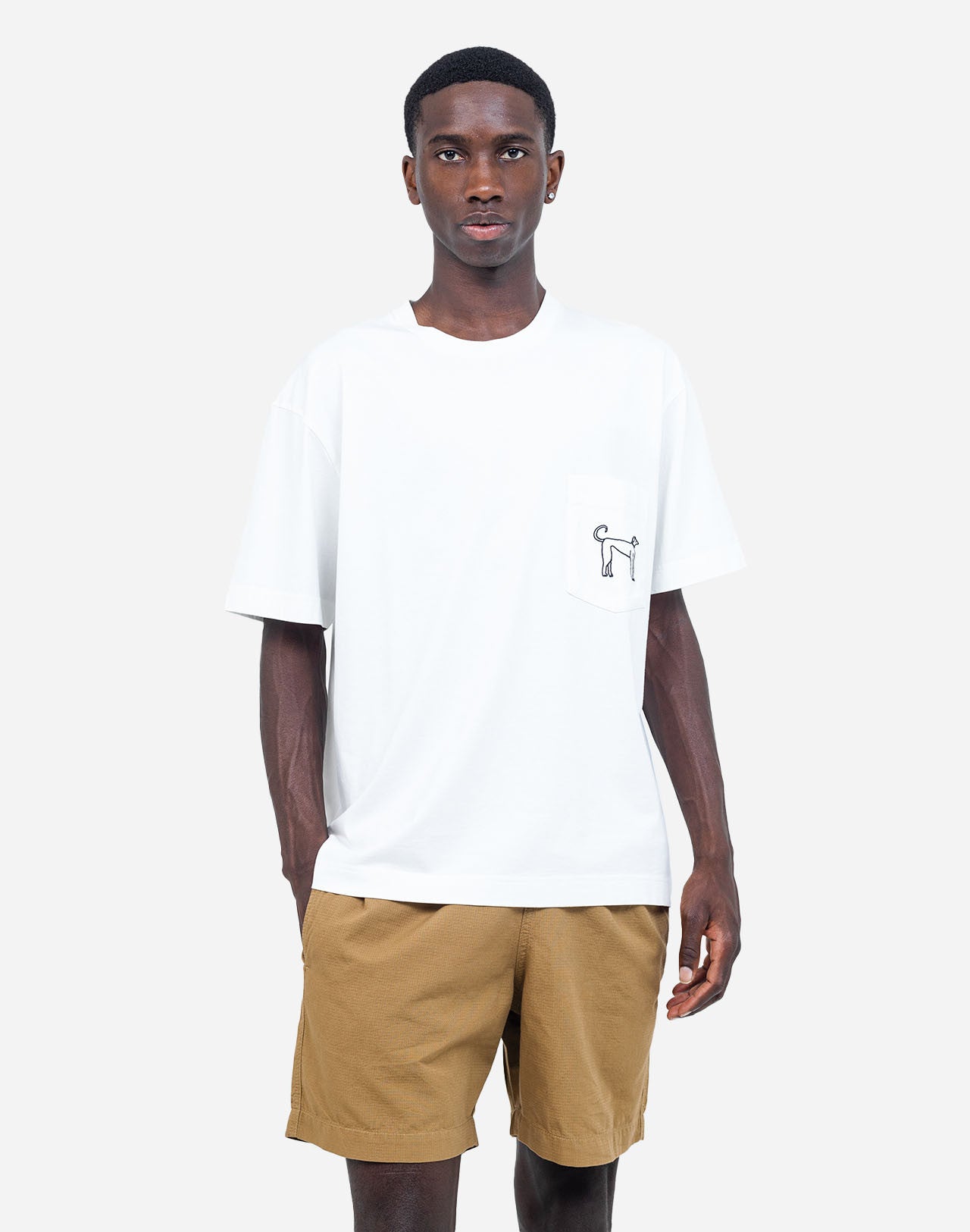 Tshirt ample People écru