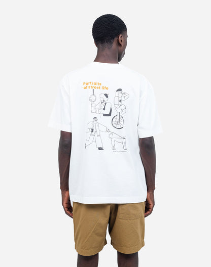 Tshirt ample People écru