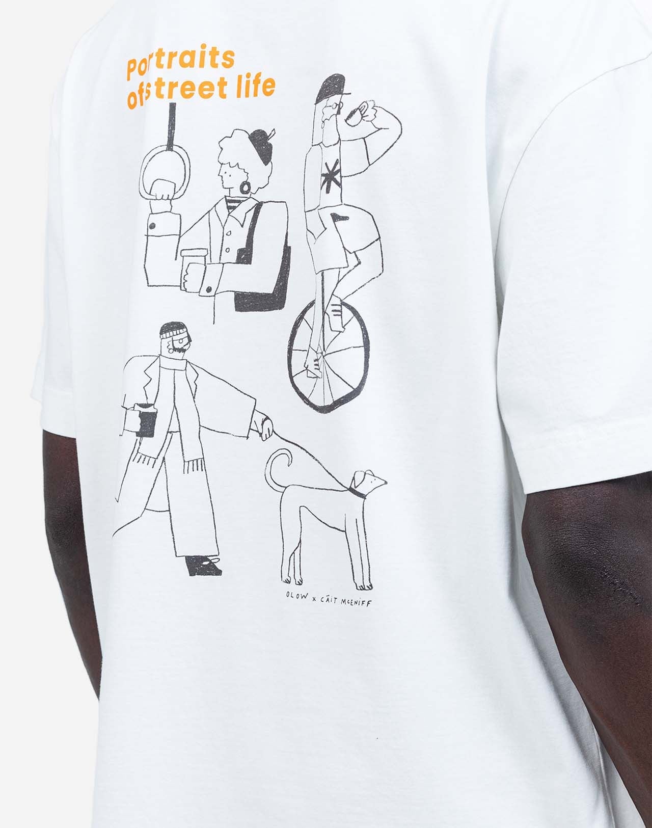 Tshirt ample People écru