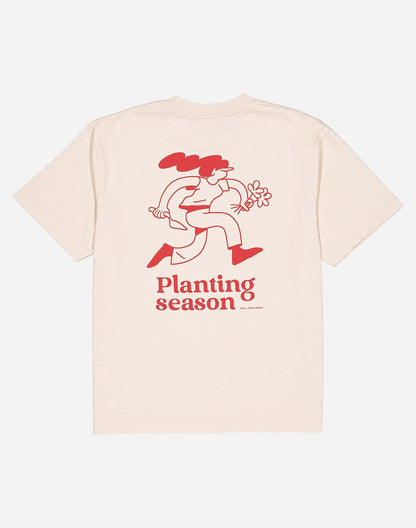 Tshirt ample Planting crème