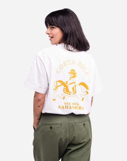 T-shirt ample Sabanero écru