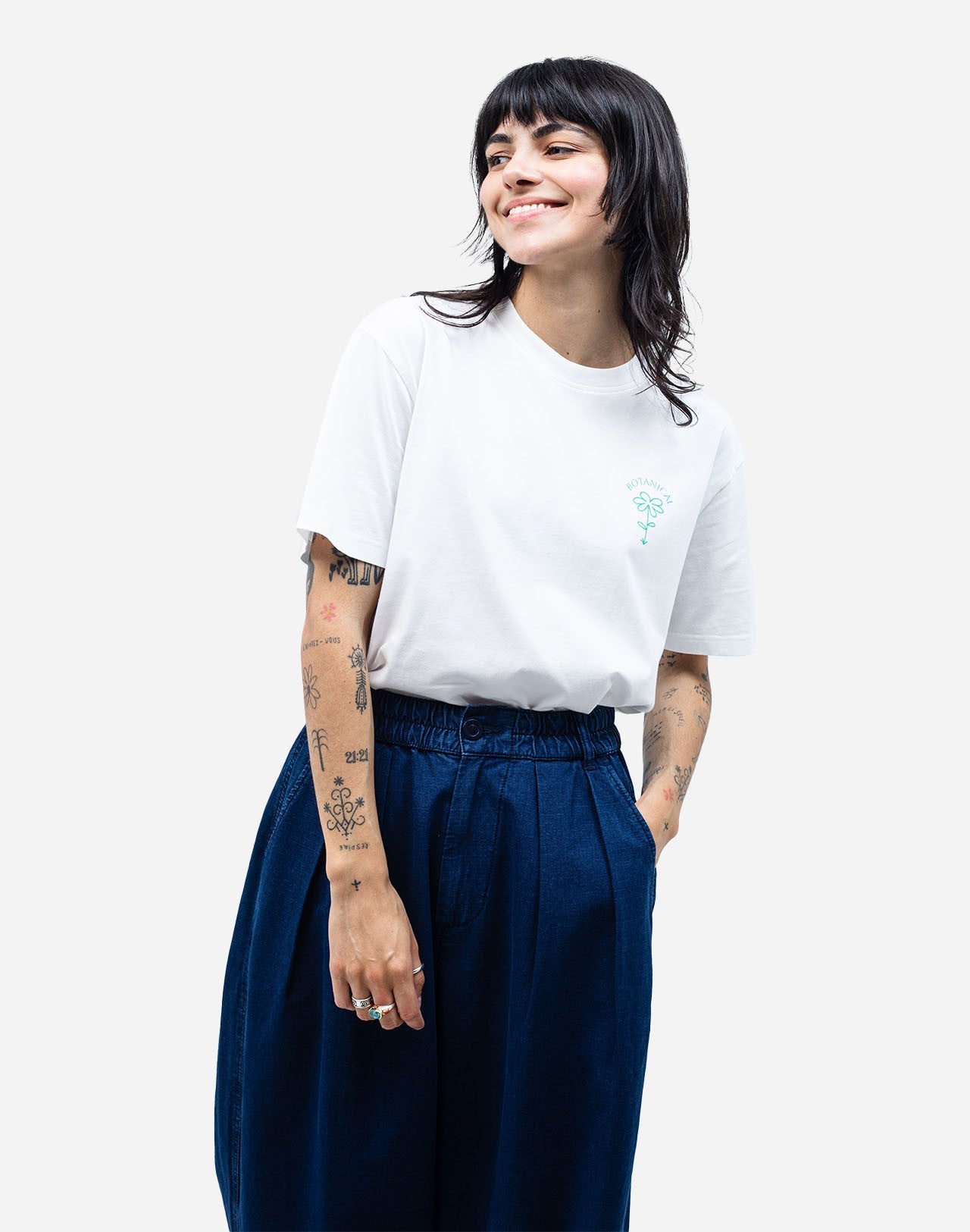 Tshirt Botanical écru