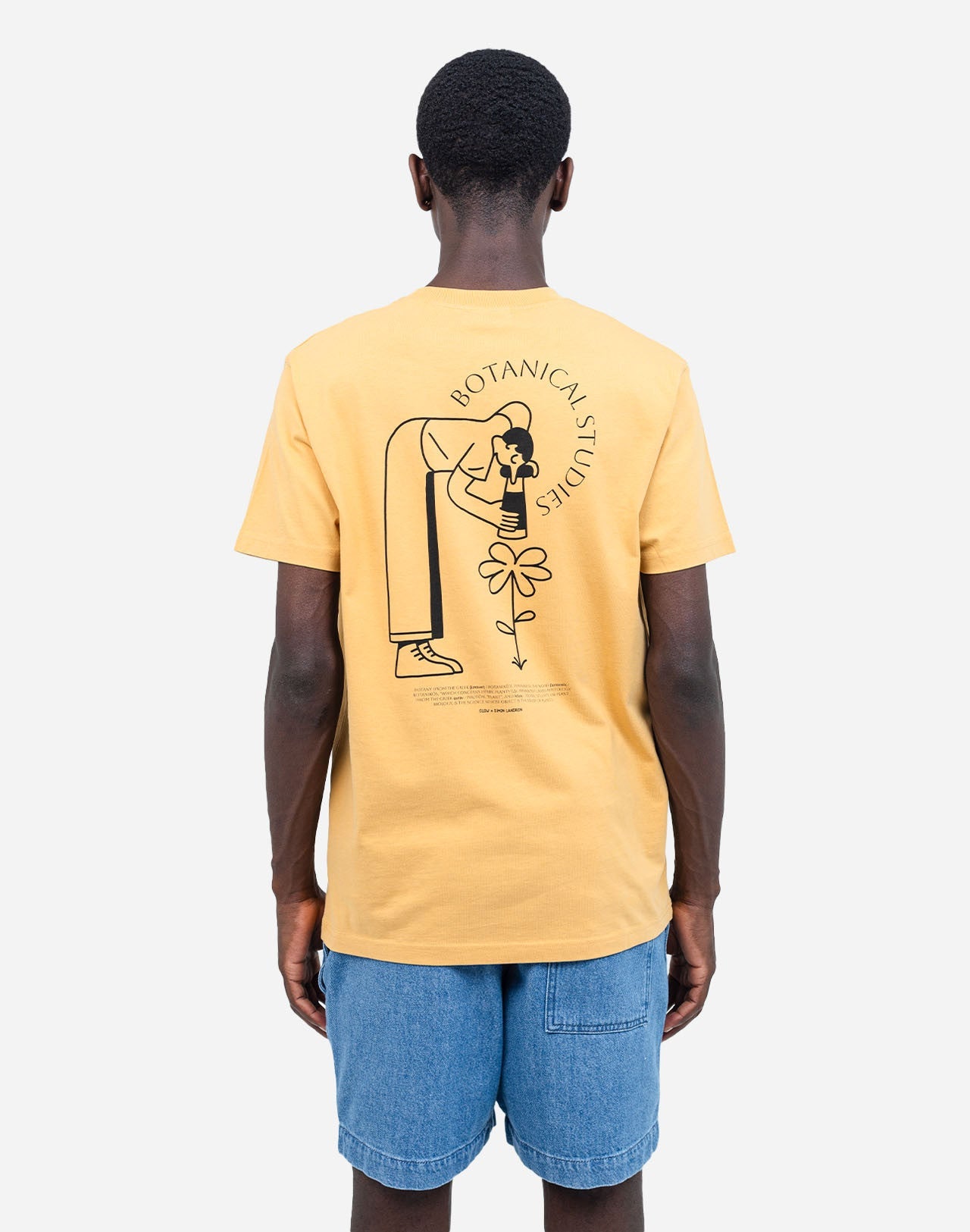 Tshirt Botanical ocre