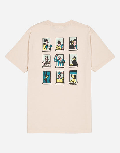 Tshirt Building crème