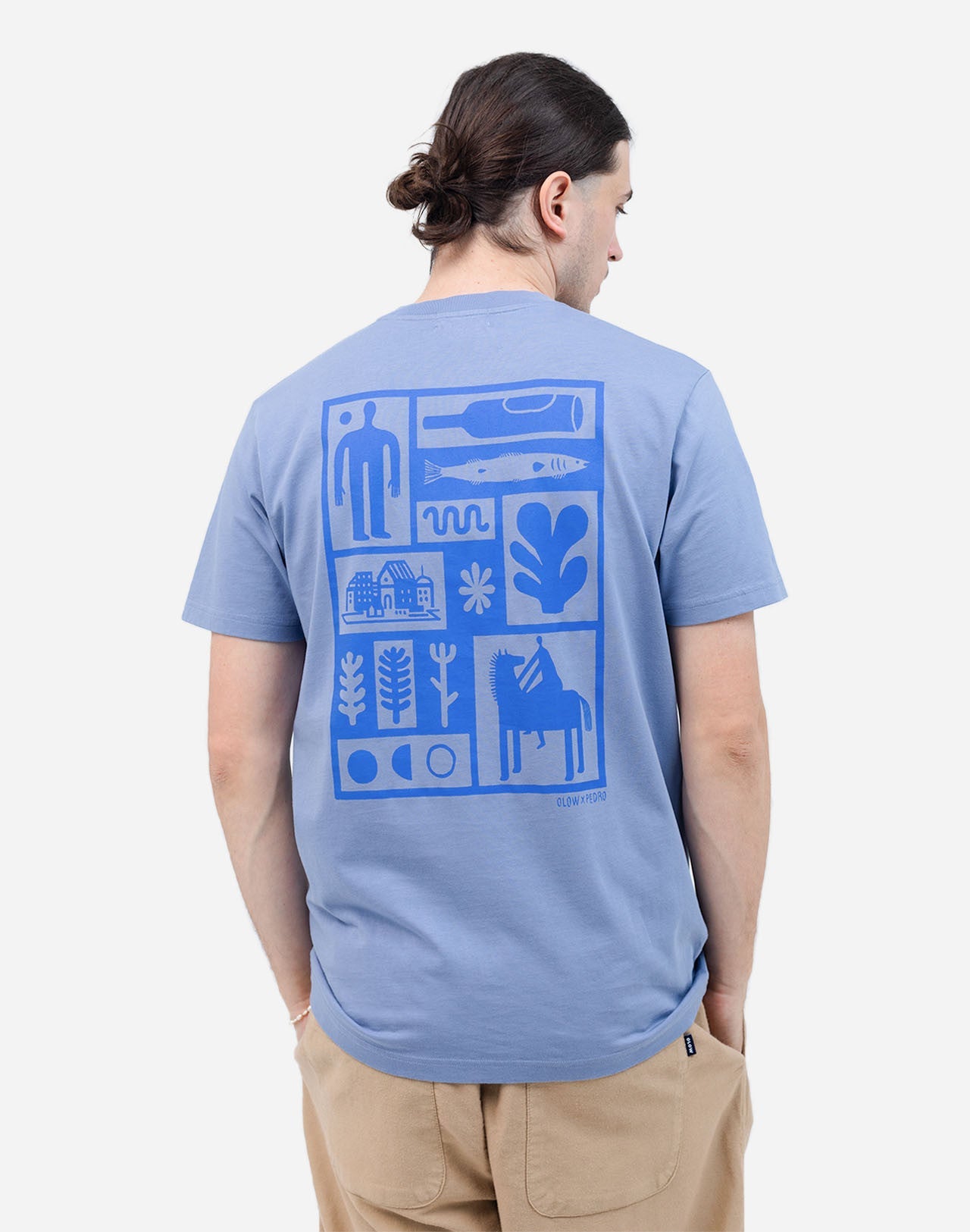 Tshirt Essentials bleu azur