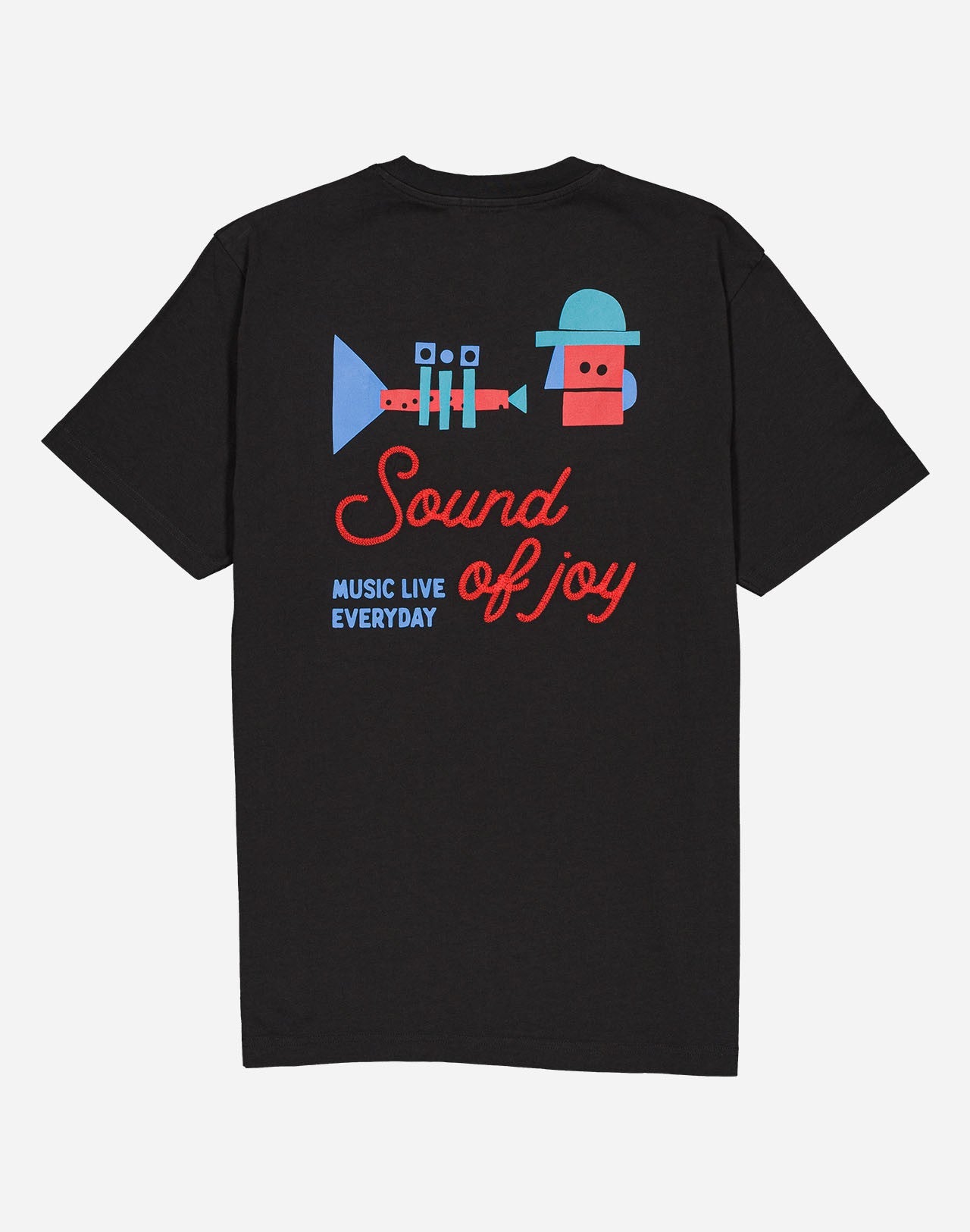 Tshirt Fanfare noir carbone