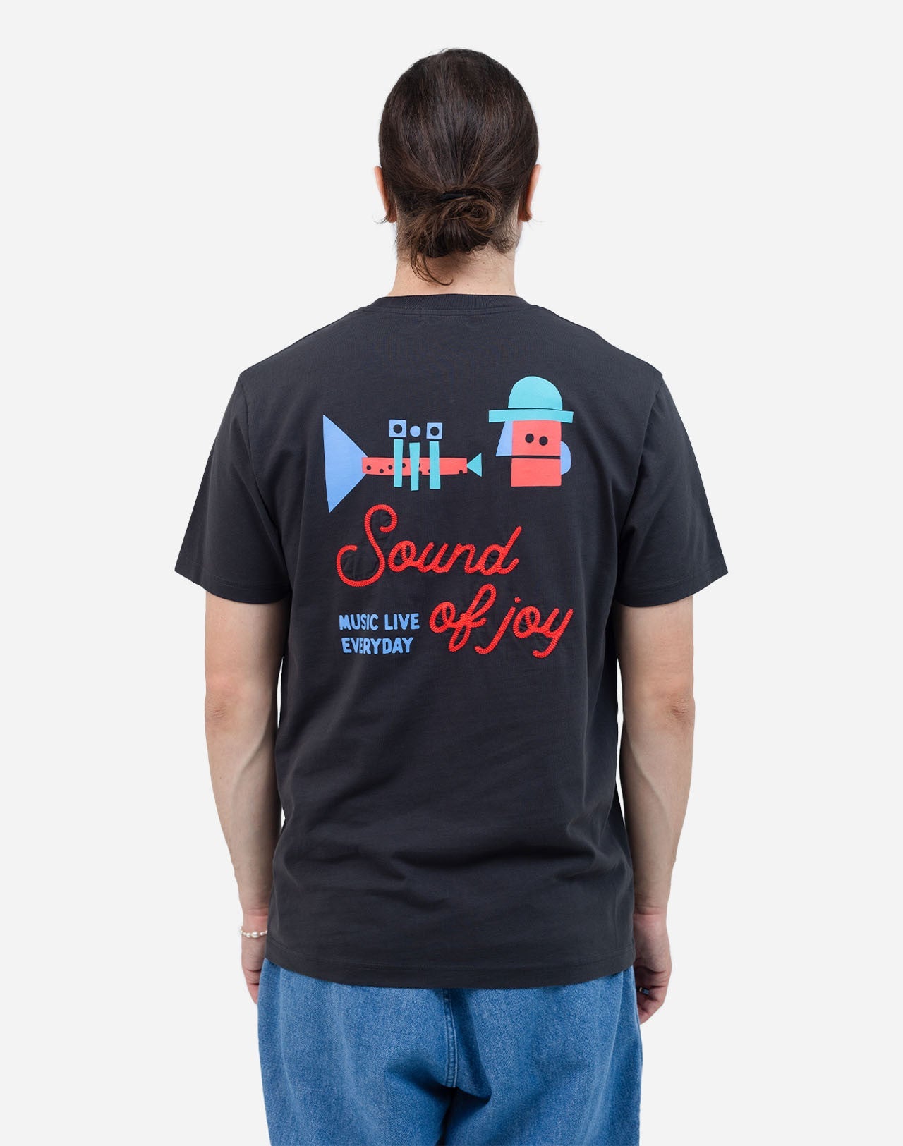 Tshirt Fanfare noir carbone