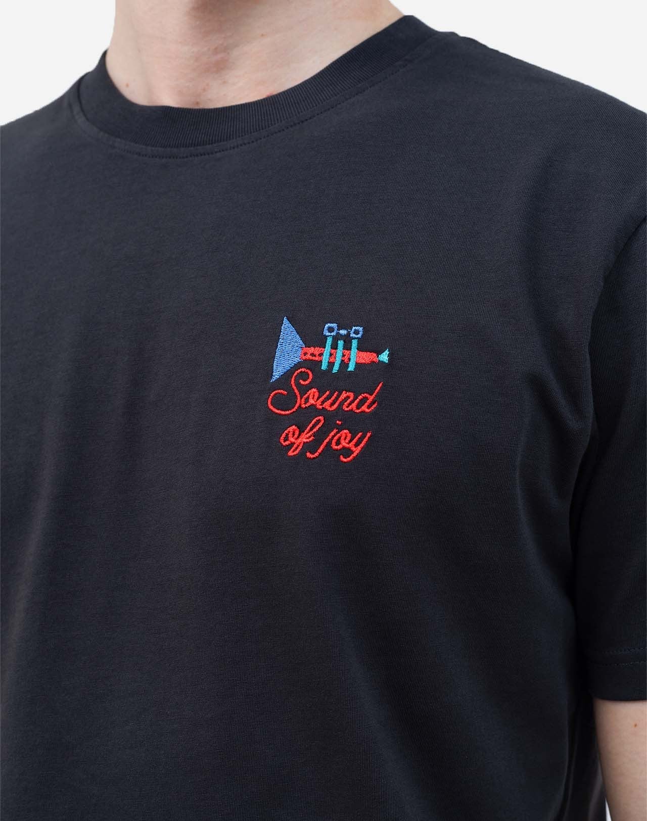 Tshirt Fanfare noir carbone