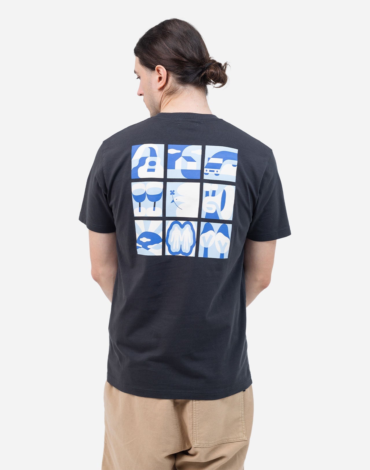 Tshirt Good Time noir carbone