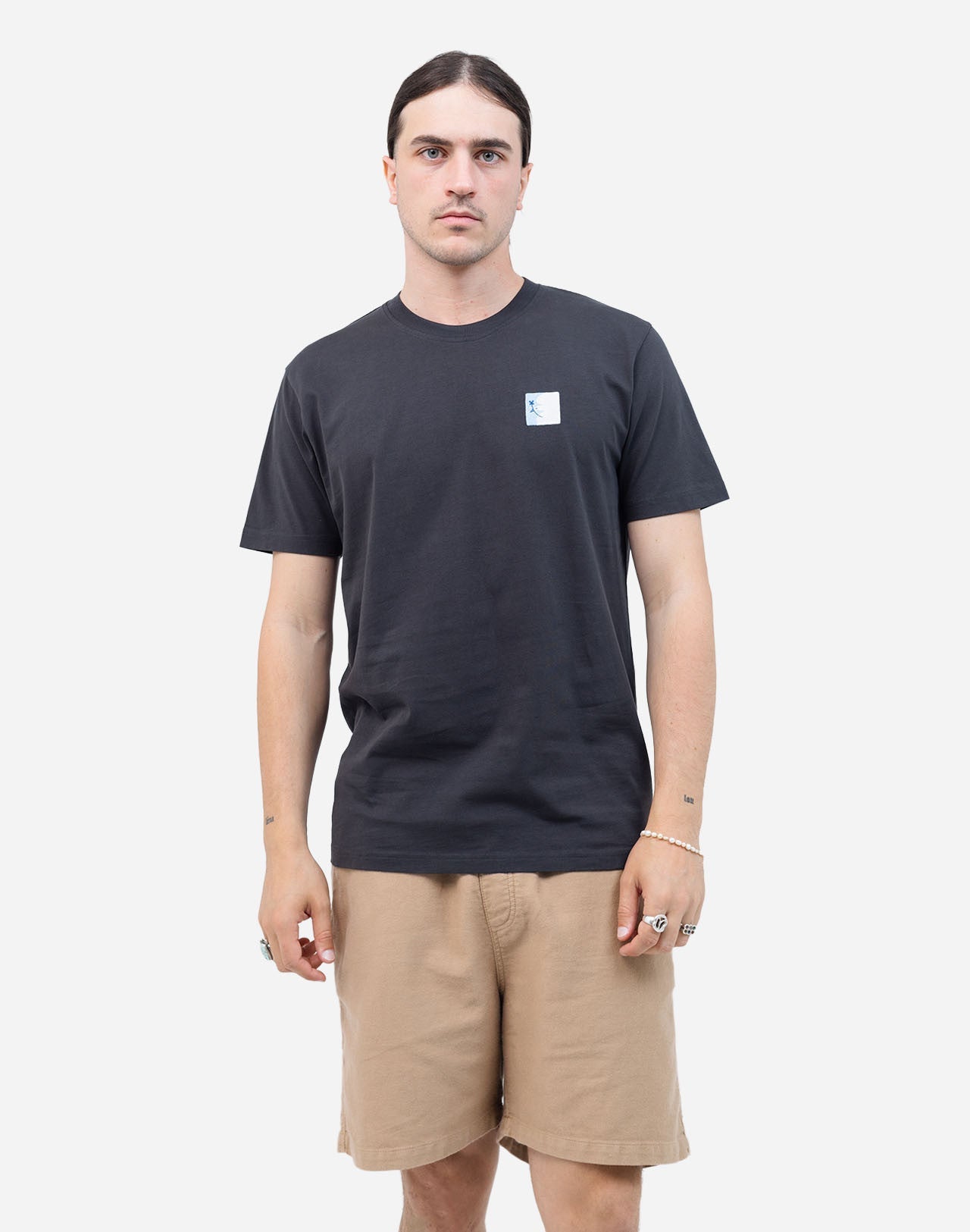 Tshirt Good Time noir carbone