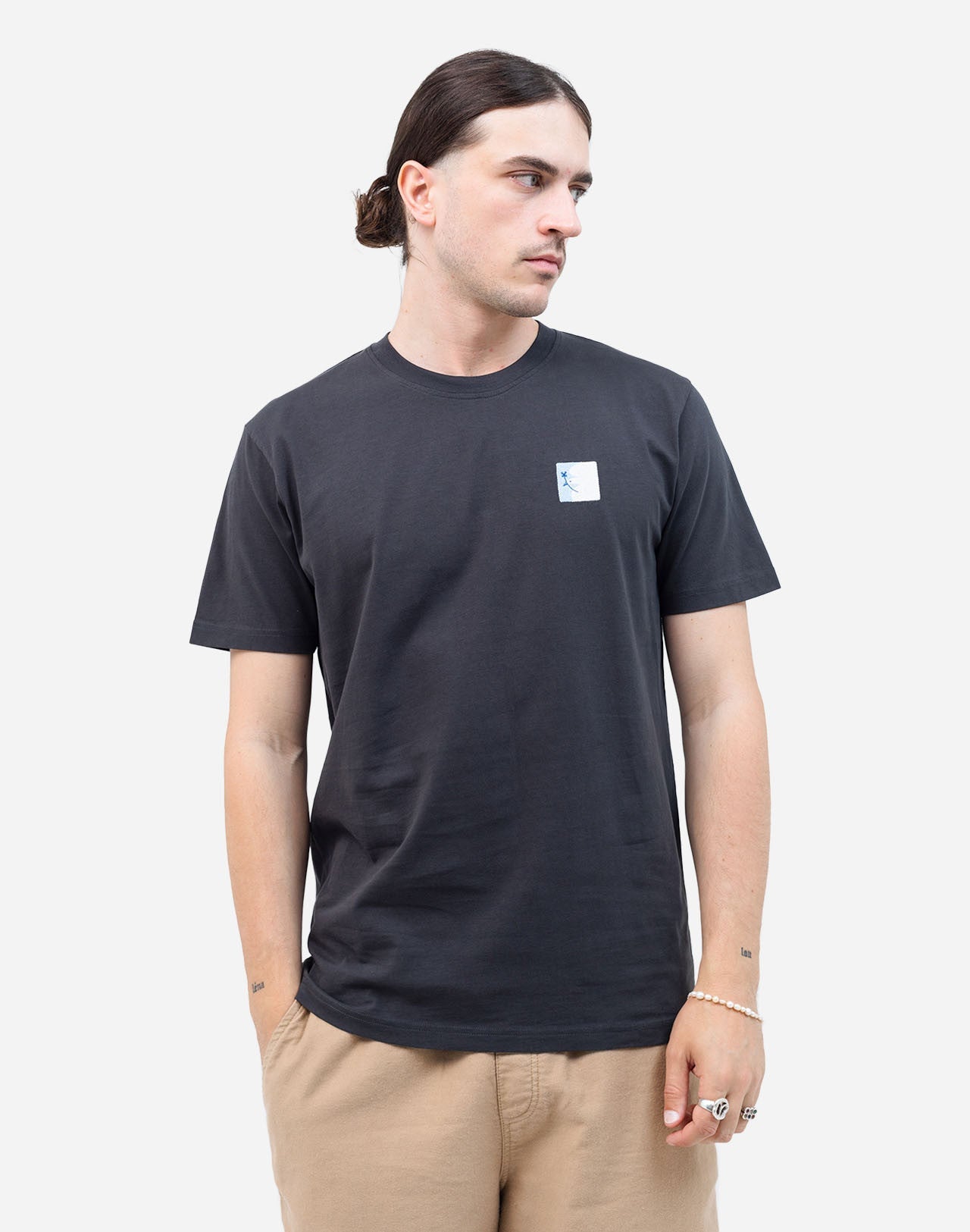 Tshirt Good Time noir carbone