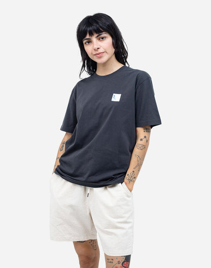 Tshirt Good Time noir carbone
