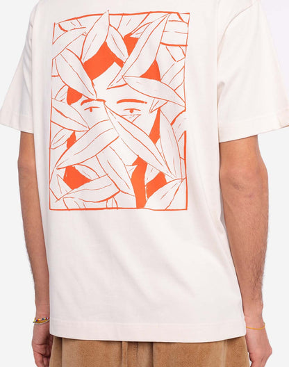 T-shirt Hiden ivoire ample