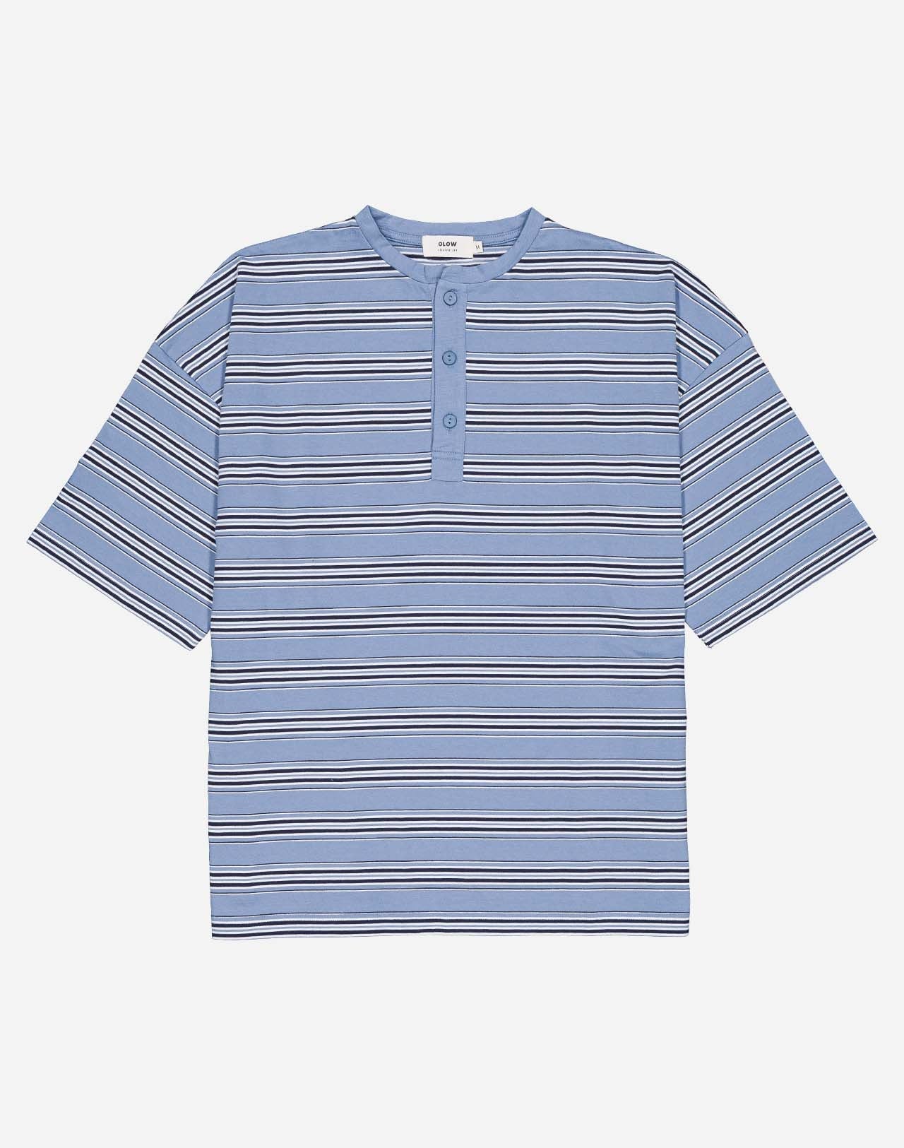 Tshirt ample Omi bleu azur