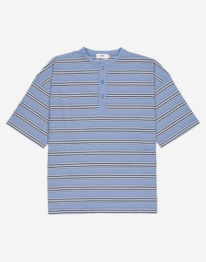 Tshirt ample Omi bleu azur