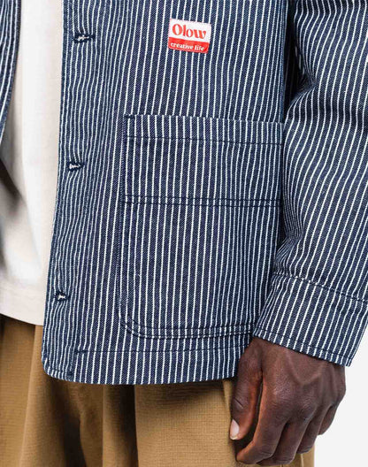Veste Handy Stripes denim rayé